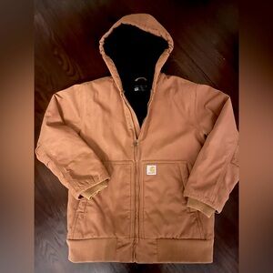 Carhartt Boys’ Flannel Quilt Lined Active Jacket / Large (14-16)